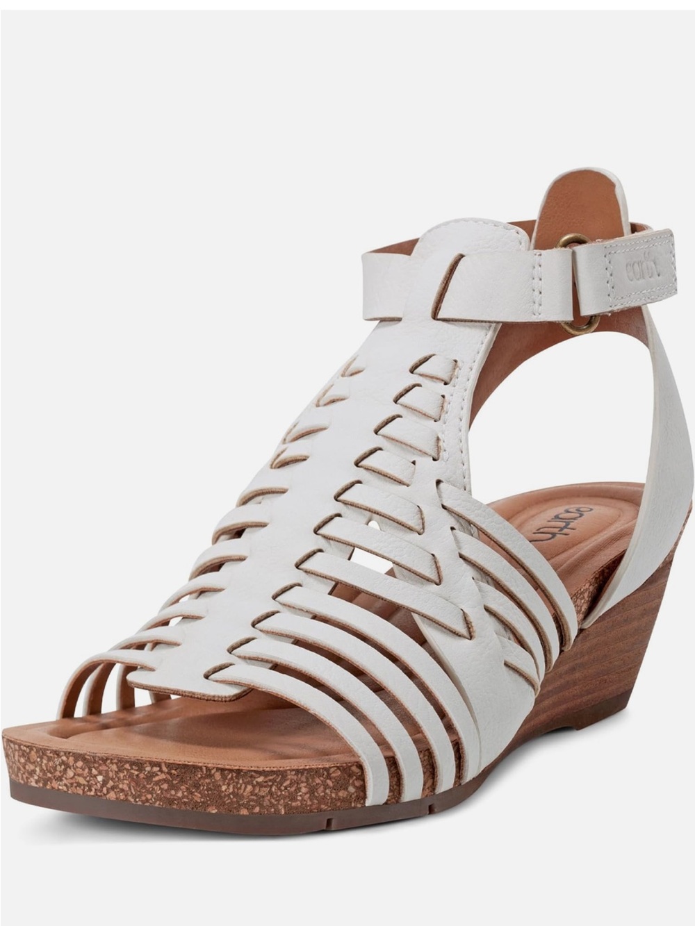 Earth Hattie 3 Strappy Wedge Sandals 10